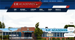 Desktop Screenshot of ejeacademies.org